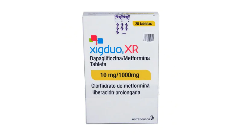 XIGDUO XR 10/1000 MG 28 TBS - Imagen 1