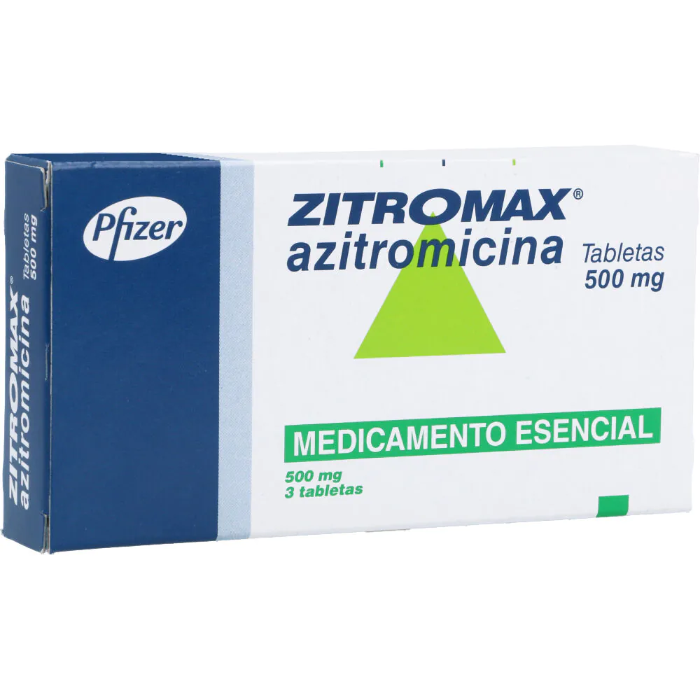 ZITROMAX 500 MG 3 TABLETAS - Imagen 1