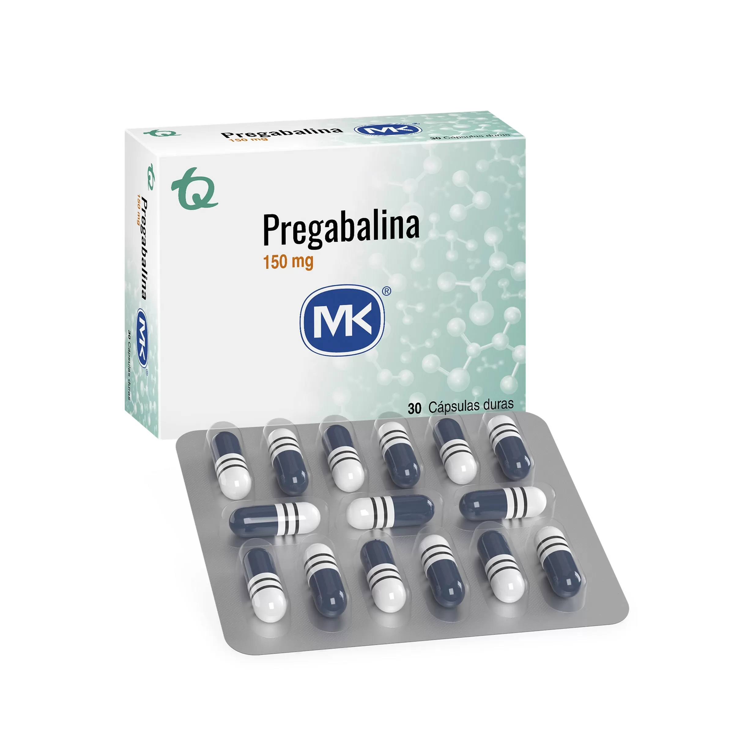 PREGABALINA 150 MG 30CAP MK - Imagen 1