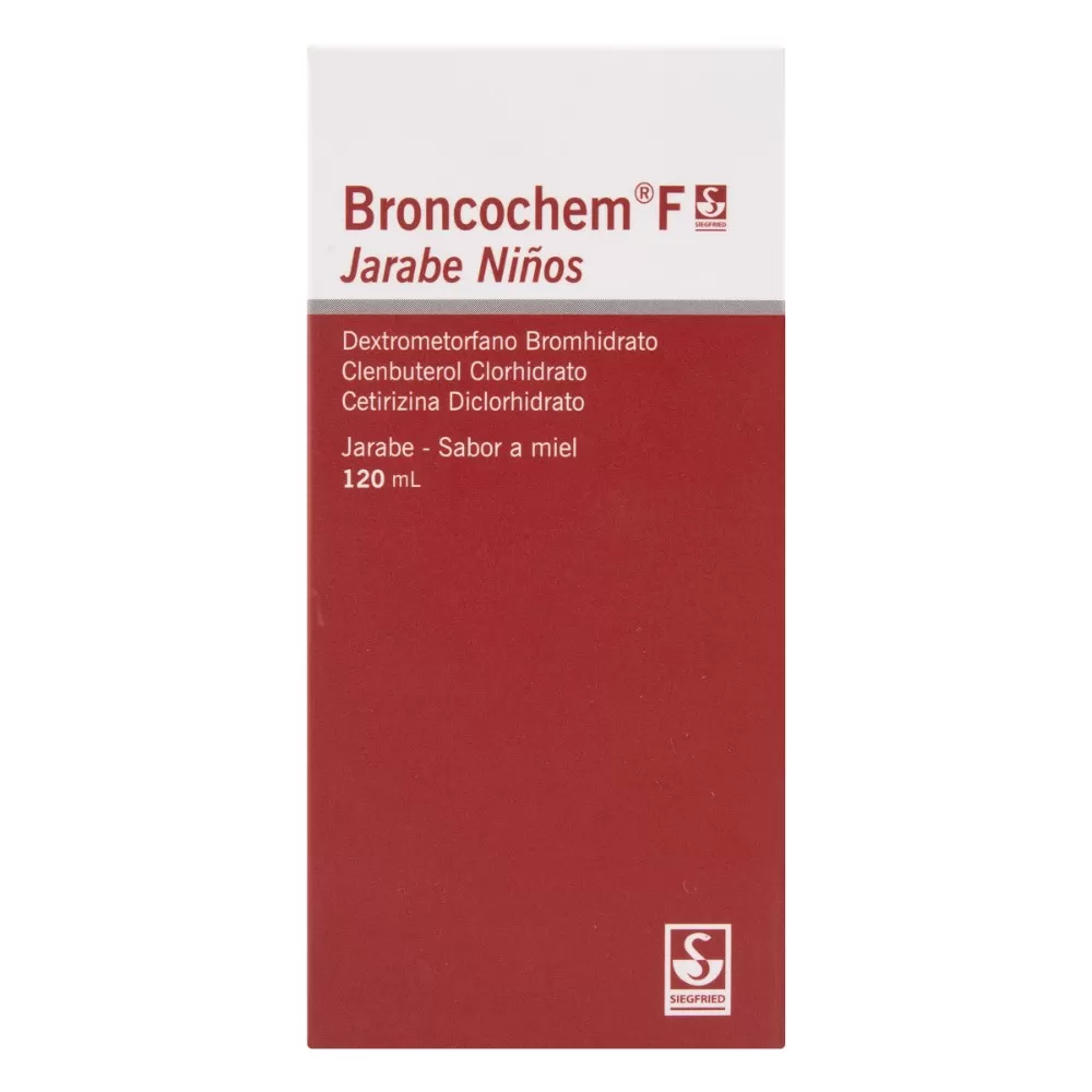 BRONCOCHEM F PEDIATRICO JARABE 120 ML - Imagen 1
