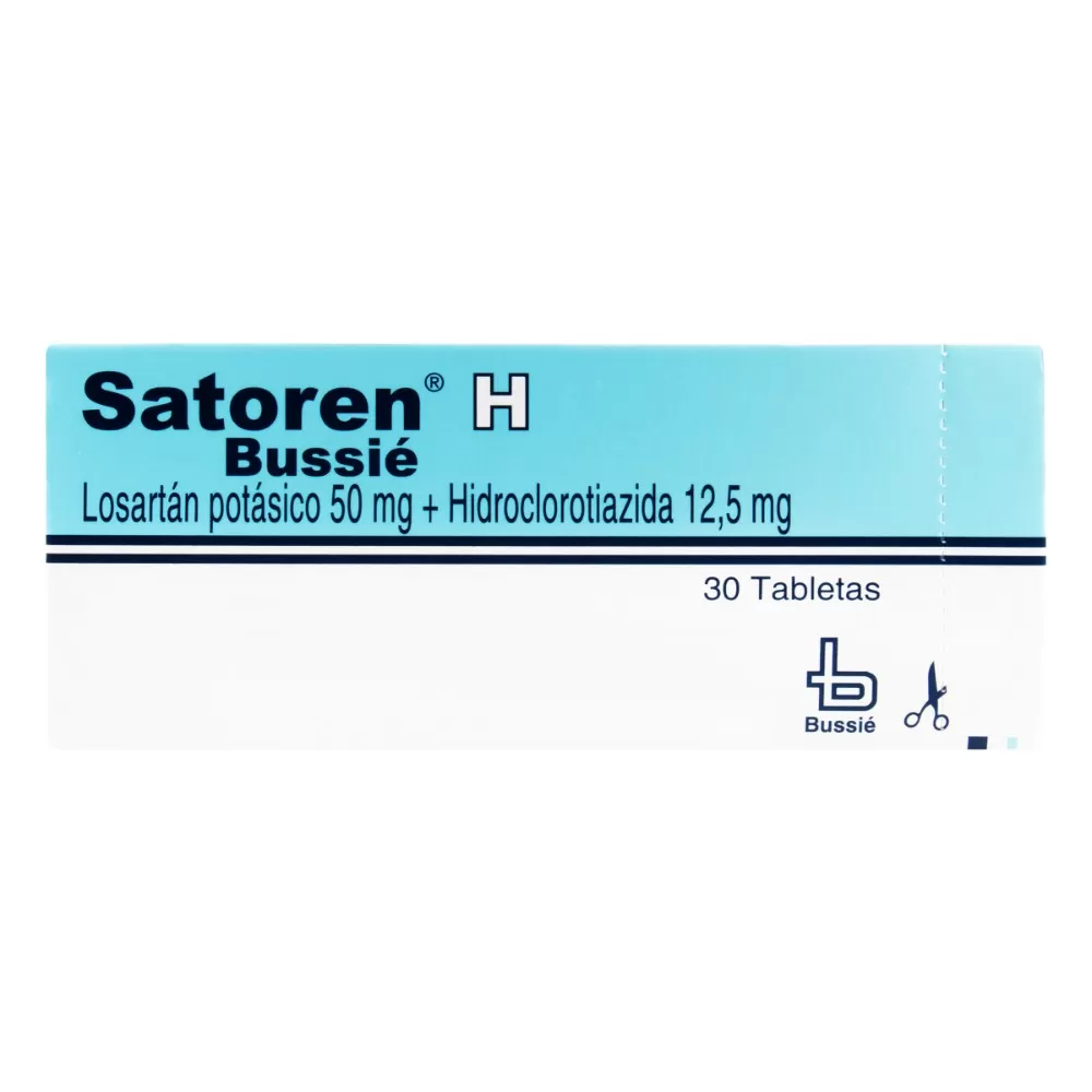 100001163.jpg SATOREN H 50/12.5MG 30 TBS - Imagen 1