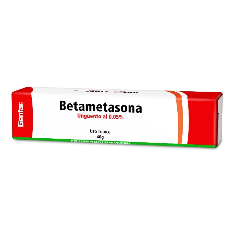 BETAMETASONA 0.05% CREMA 40 GR GF - Imagen 1