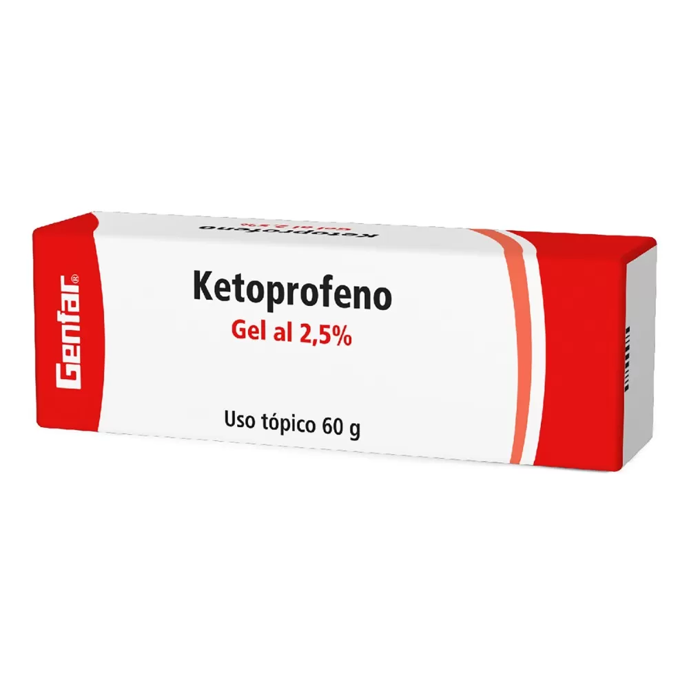 KETOPROFENO GEL 2.5% 60 GR GF - Imagen 1
