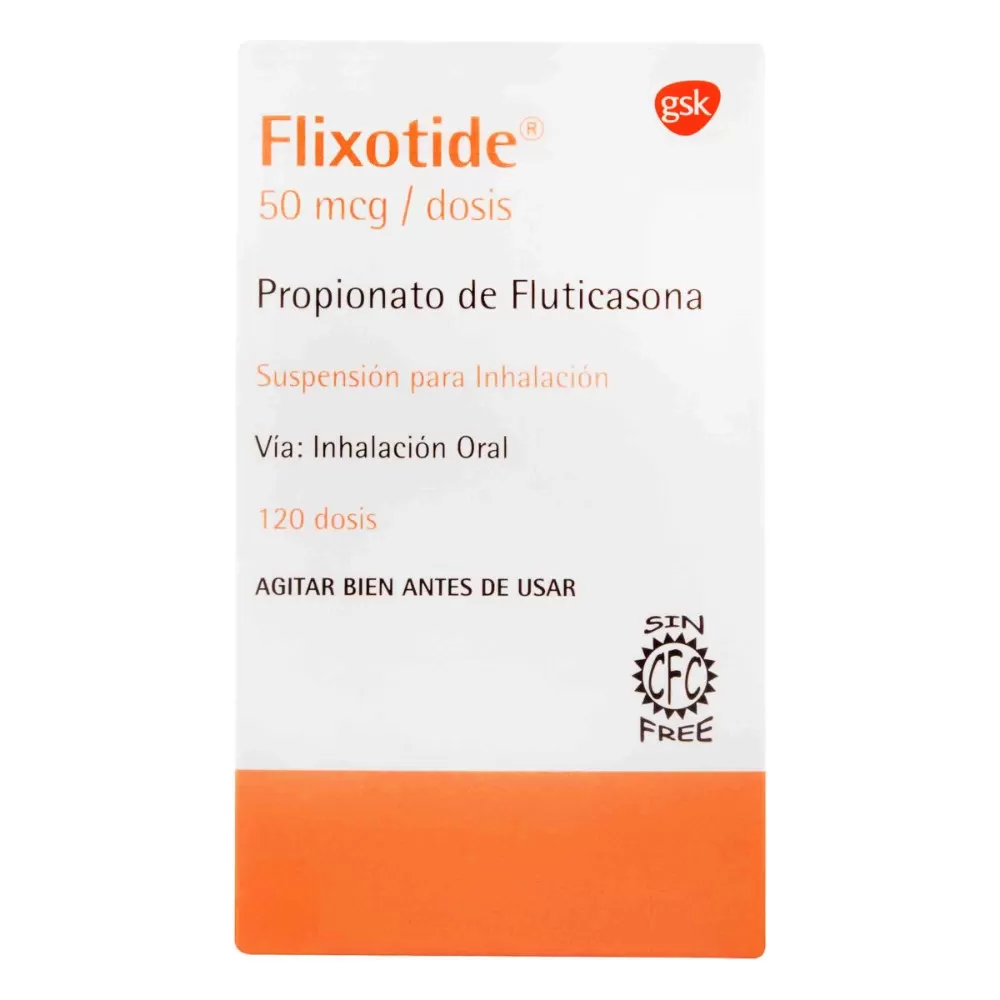 FLIXOTIDE INH.50MC 120 D - Imagen 1