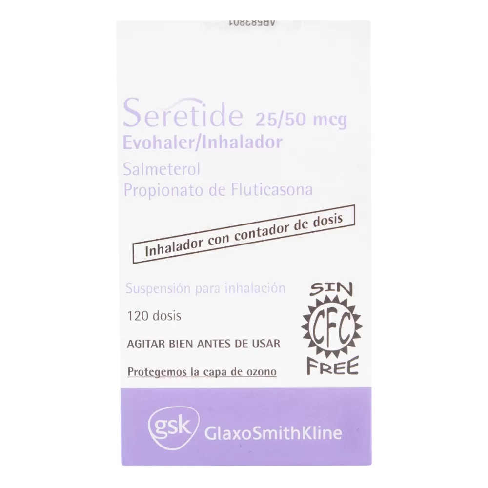 SERETIDE 25/50M 120 - Imagen 1