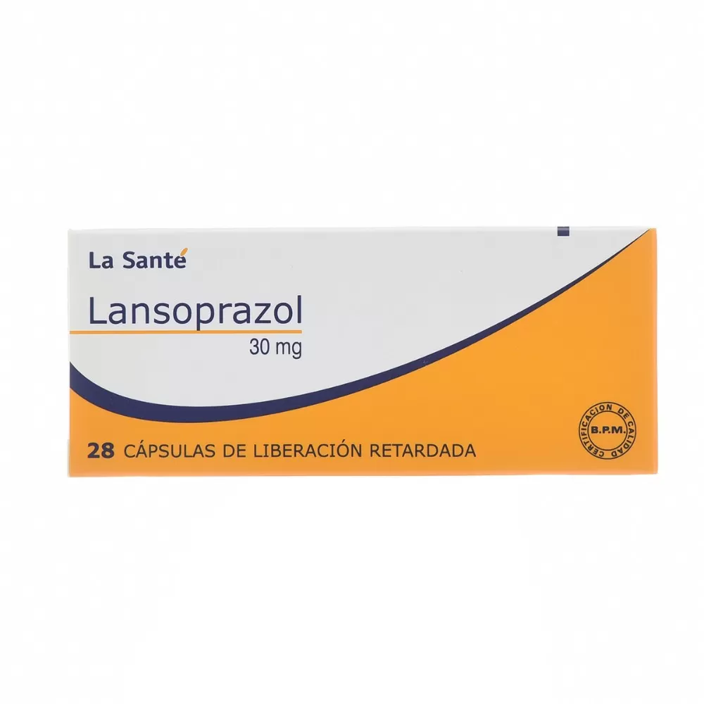 LANSOPRAZOL 30 MG 28 CAPSULAS LS - Imagen 1