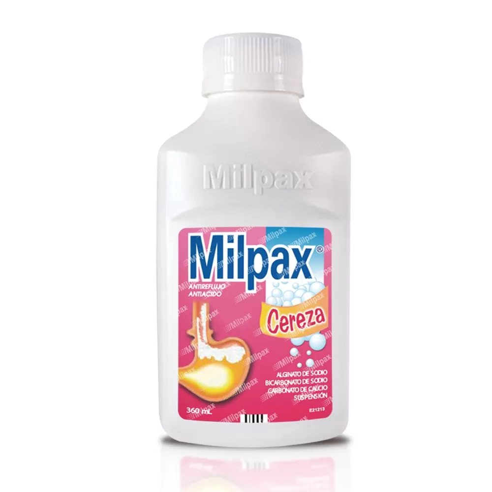 MILPAX SUSPENSION CEREZA 360 ML - Imagen 1