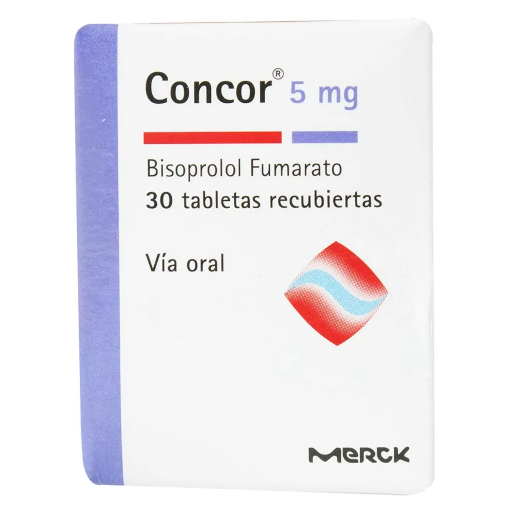CONCOR 5 MG 30 TBS - Imagen 1
