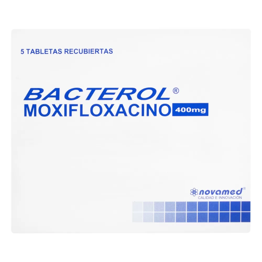 BACTEROL 400 MG 5 COMP - Imagen 1