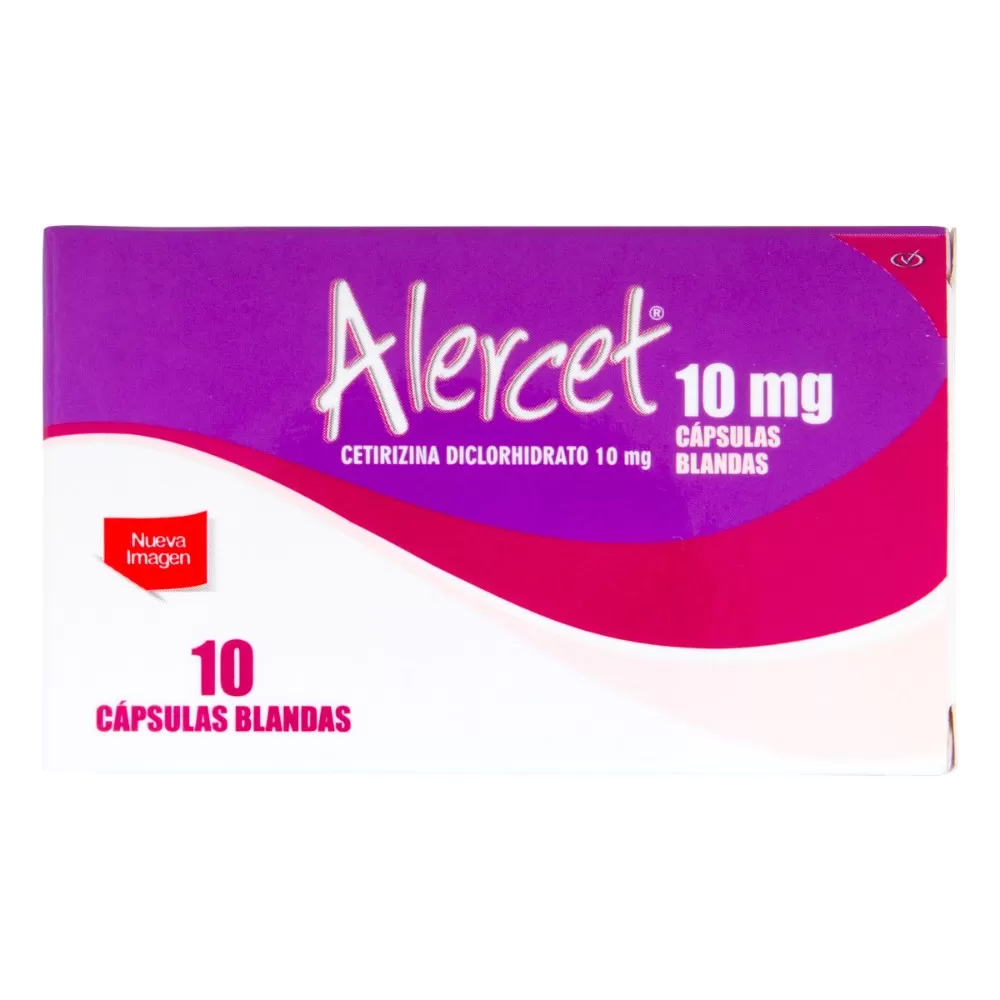 ALERCET 10 MG 10 TABLETAS - Imagen 1