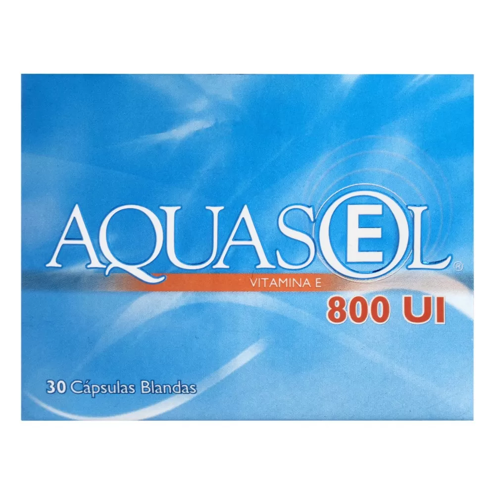 AQUASOL E 800 MG 30 PERLAS - Imagen 1