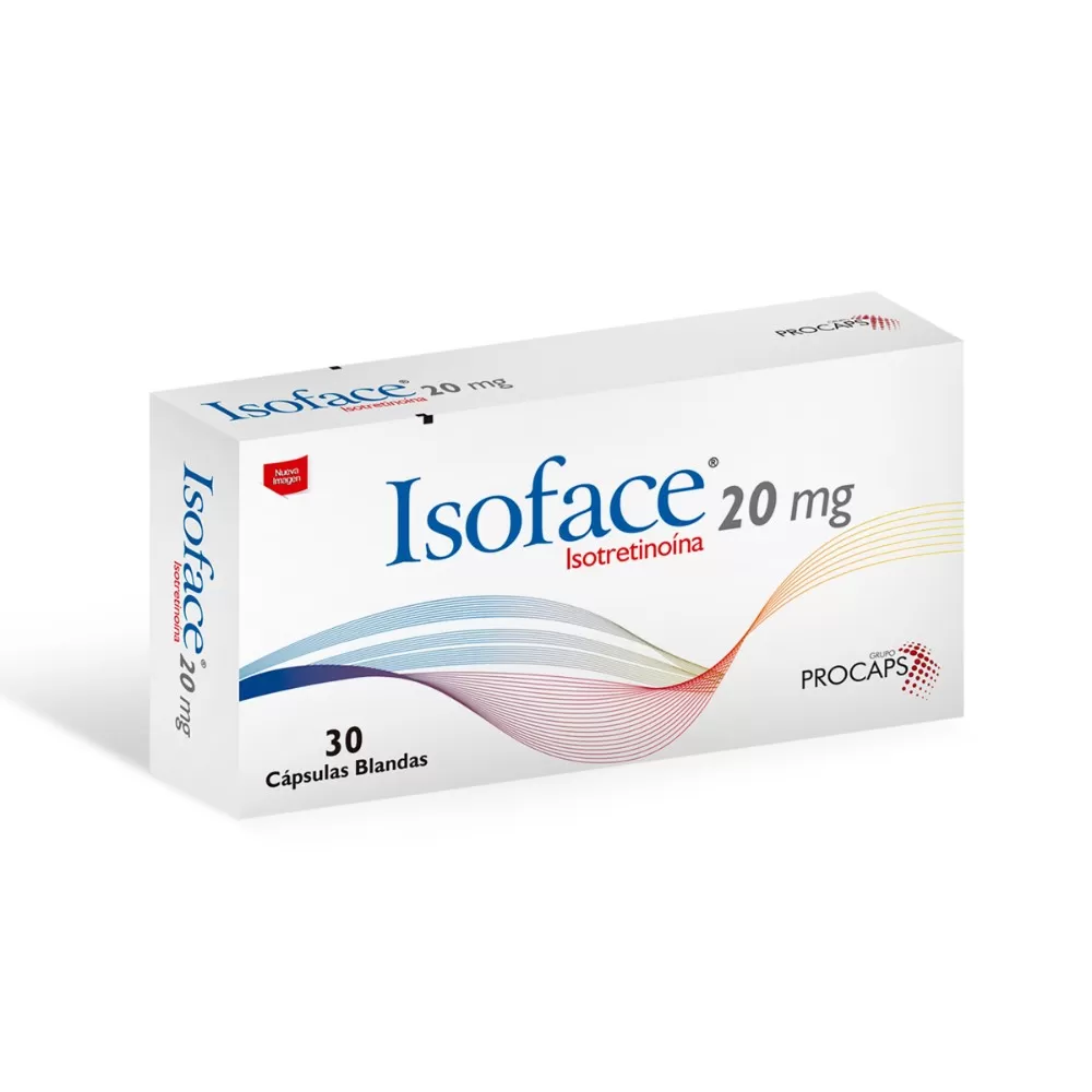 ISOFACE 20 MG 30 CAPSULAS - Imagen 1