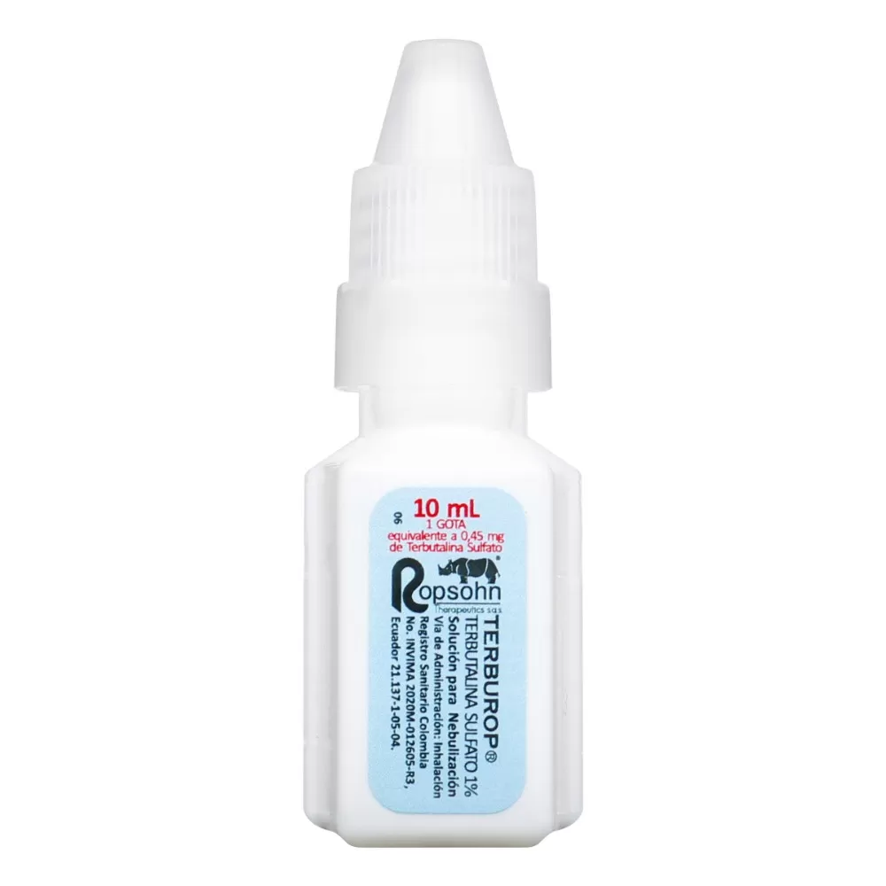 TERBUROP SOLUCION 10 ML - Imagen 1