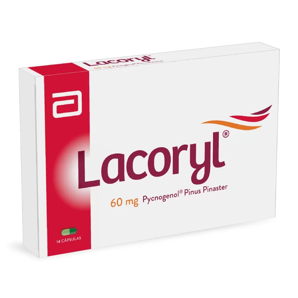 LACORYL 60 MG 14 CAP - Imagen 1