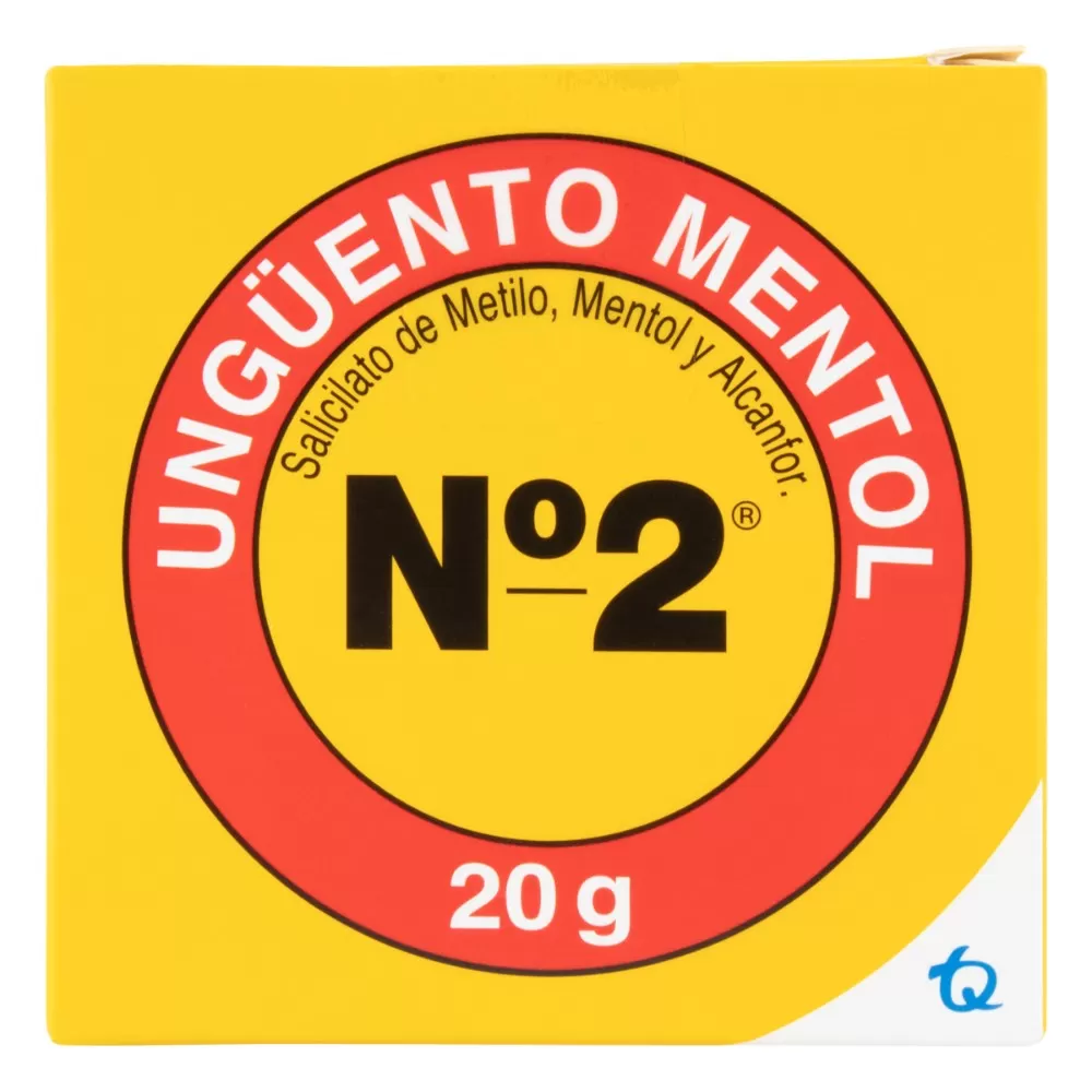 UNGUENTO MENTOL # 2 20 GR - Imagen 1