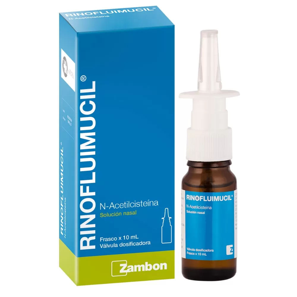 RINOFLUIMUCIL SOLUCION SPRAY 10 ML - Imagen 1
