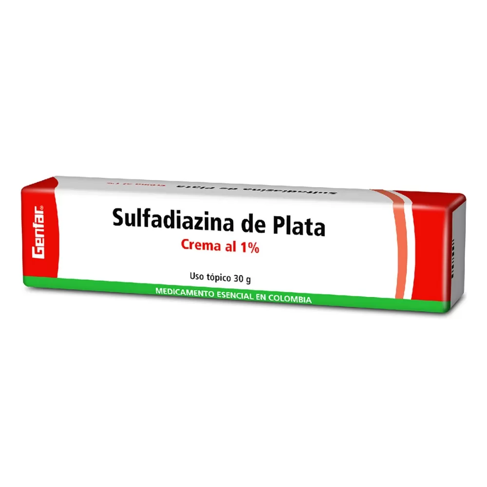 100006372.jpg SULFADIAZINA DE PLATA 30 GR GF - Imagen 1