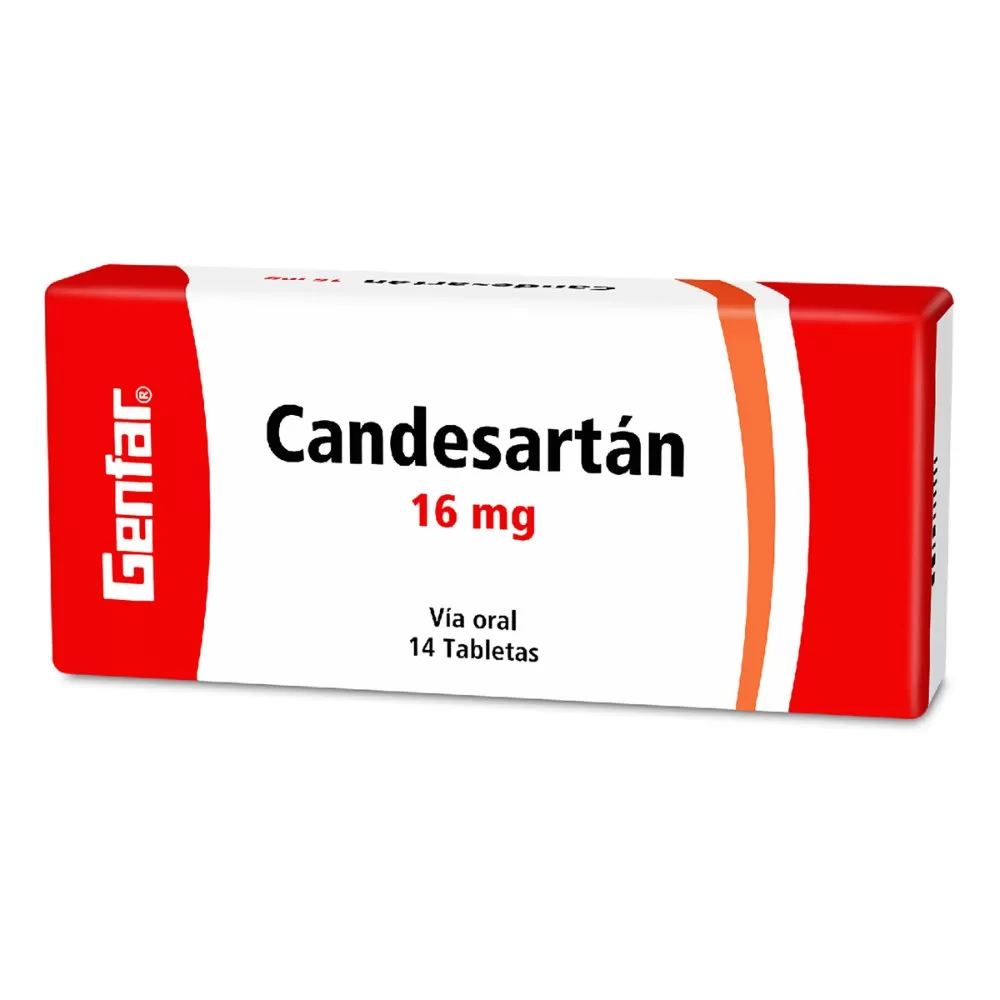 100008581.jpg CANDESARTAN 16 MG 14 TABLETAS GF - Imagen 1