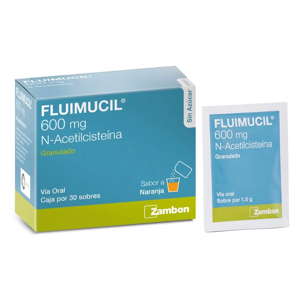 FLUIMUCIL 600 MG - Imagen 1