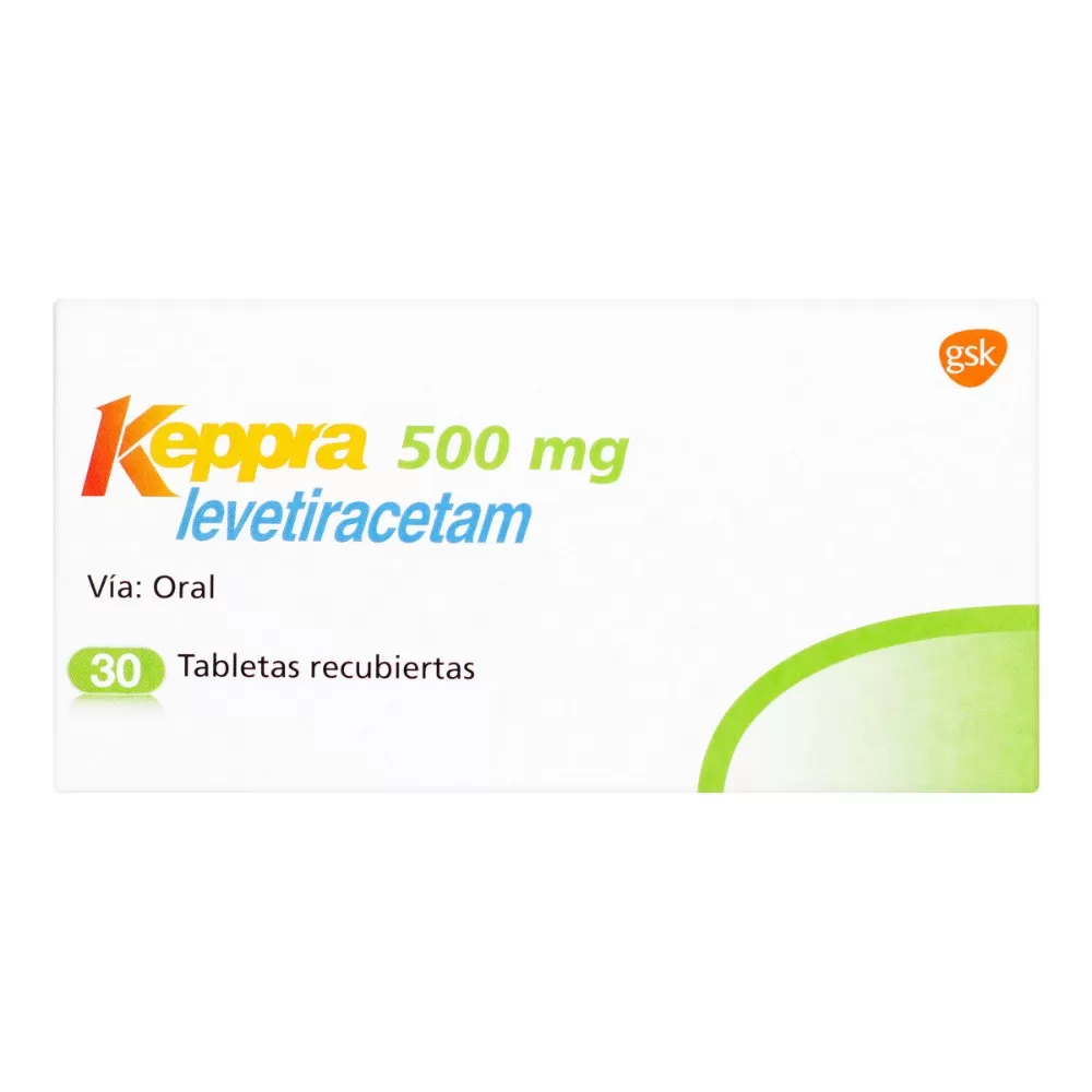100009940.jpg KEPPRA 500 MG 30 TBS - Imagen 1