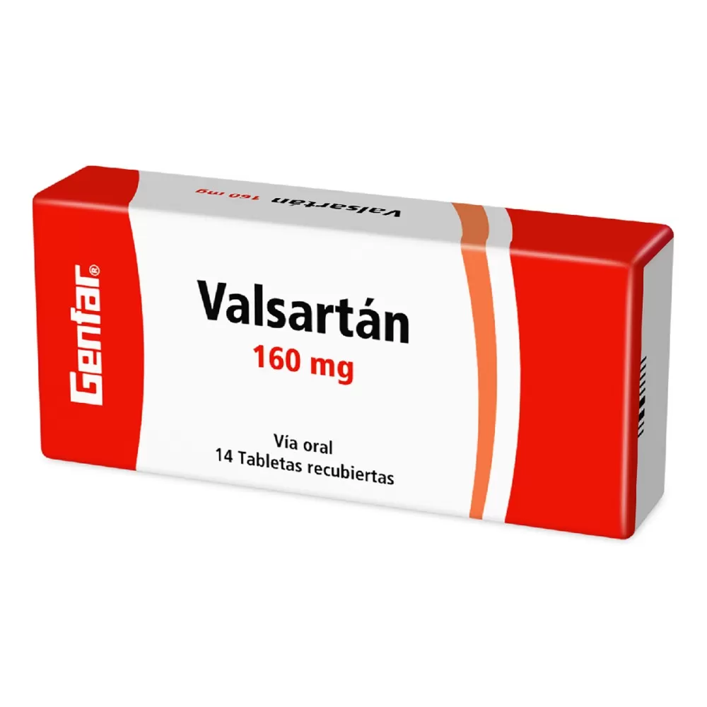 VALSARTAN 160 MG 14 TBS GF - Imagen 1