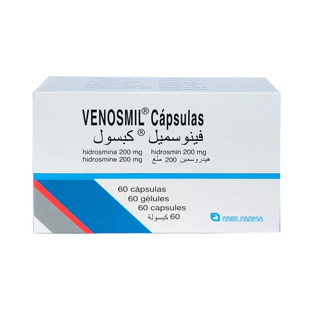 VENOSMIL 200 MG 60 CAP - Imagen 1