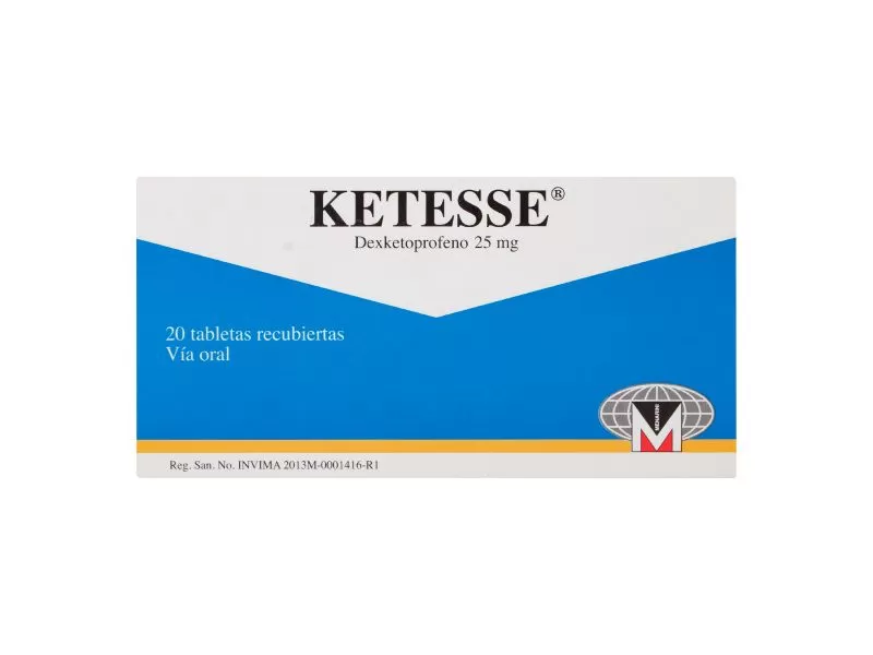 100015399.jpg KETESSE 25 MG 20 COMPRIMIDOS - Imagen 1