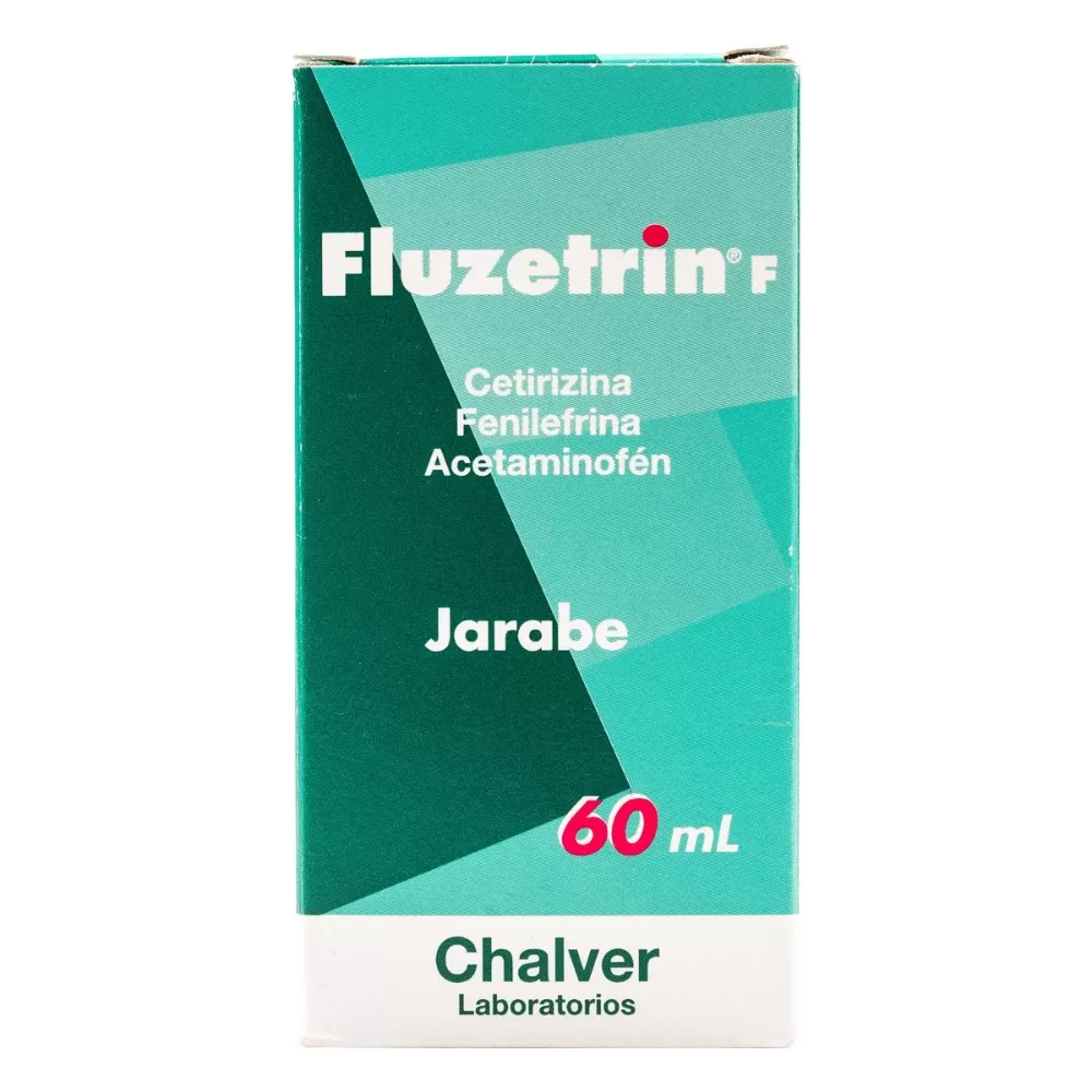 FLUZETRIN F JARABE 60 ML - Imagen 1
