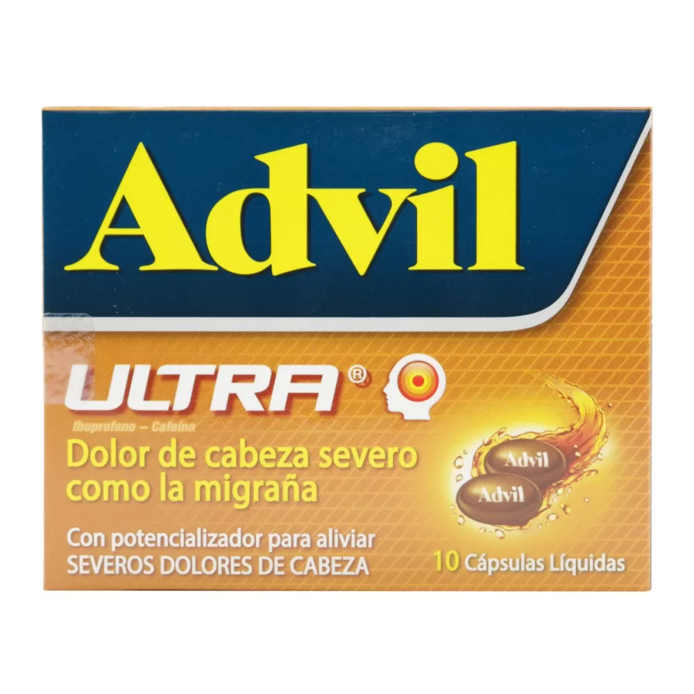 ADVIL ULTRA 10 CAPSULAS - Imagen 1