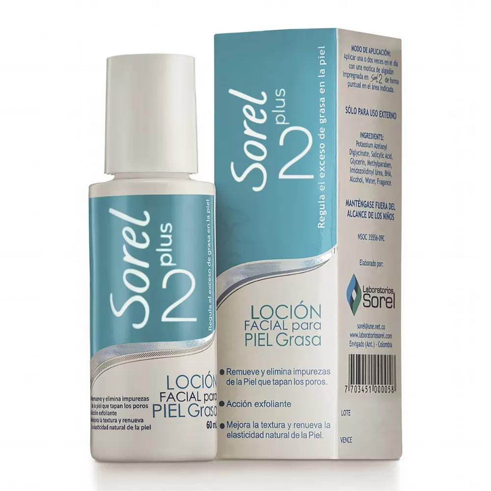 SOREL LOCION PLUS 2 60 ML - Imagen 1