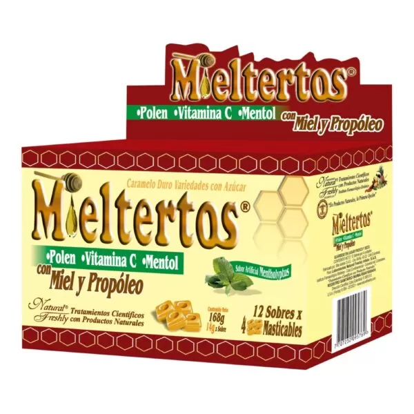 MIELTERTOS PASTILLAS MASTICABLES - Imagen 1