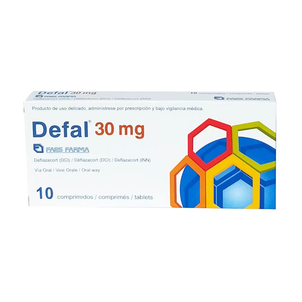 100019784.jpg DEFAL 30 MG 10 COMPRIMIDOS - Imagen 1
