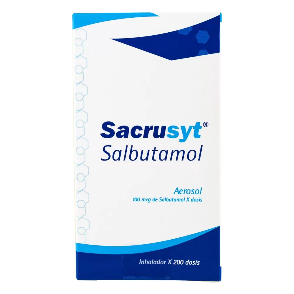 SALBUTAMOL INHAL 100 MCG  200 DOSIS - Imagen 1