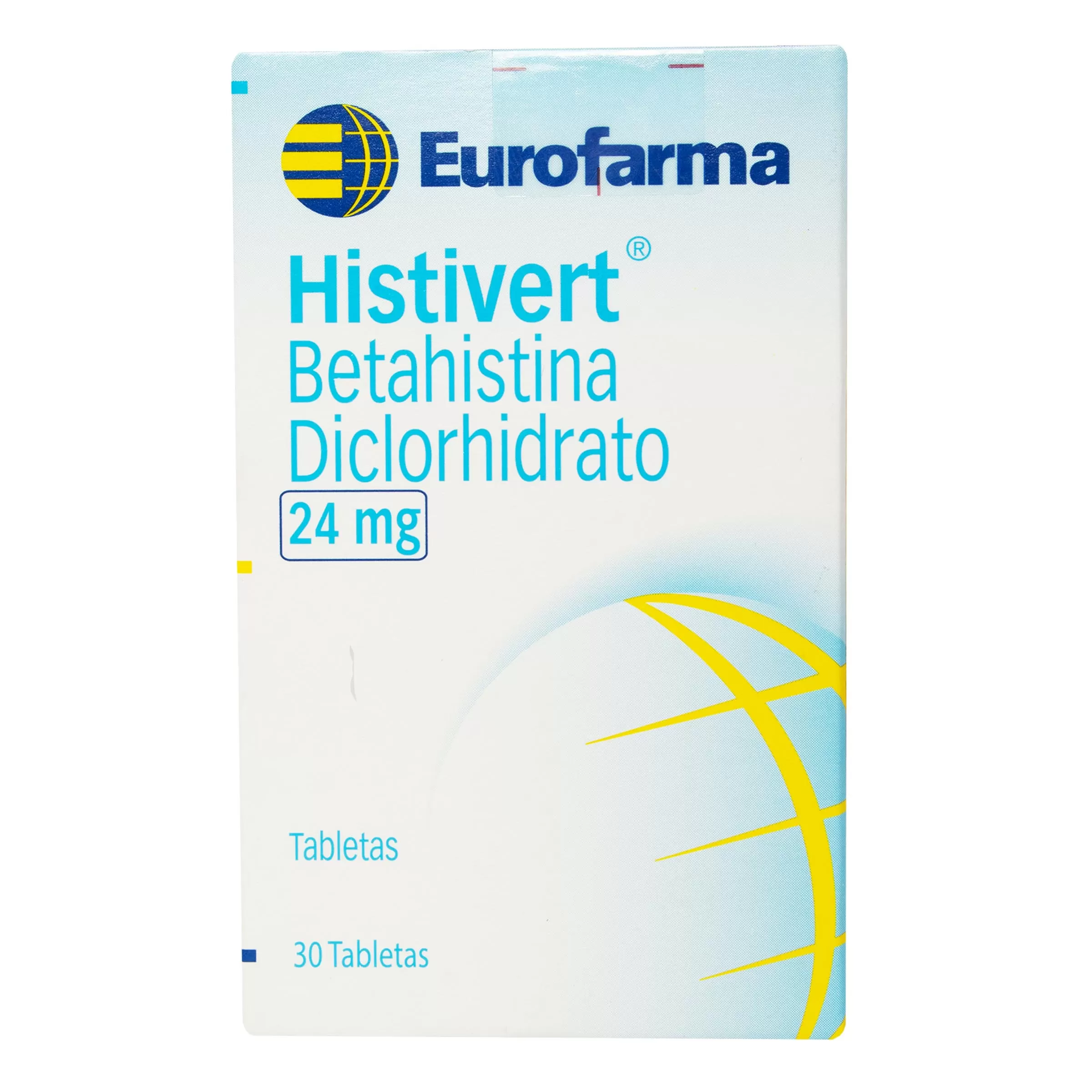 HISTIVERT 24 MG 30 TABLETAS - Imagen 1