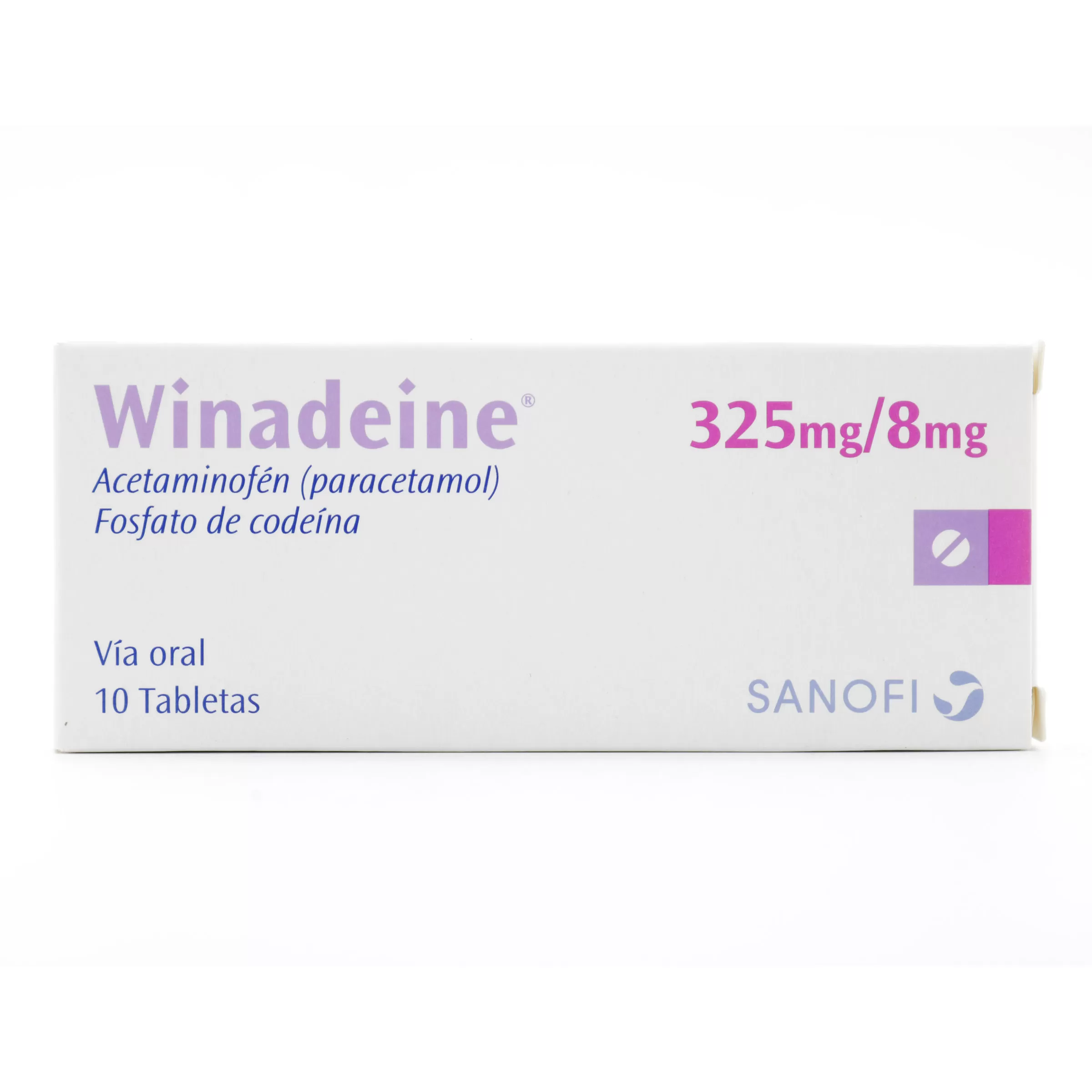 100022581.jpg WINADEINE 325/8 MG 10 TABLETAS - Imagen 1