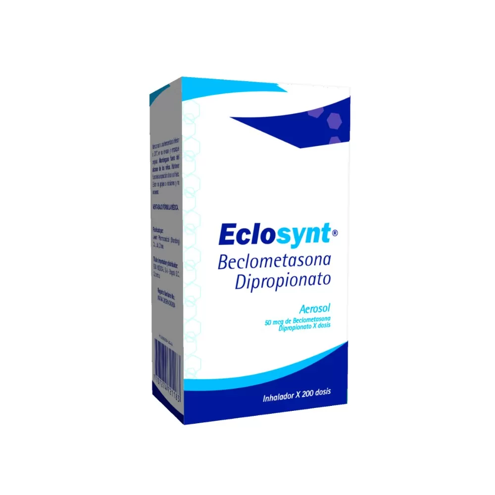 100022705.jpg BECLOMET. ECLOSYNT 50MCG INHAL 200DOSIS - Imagen 1