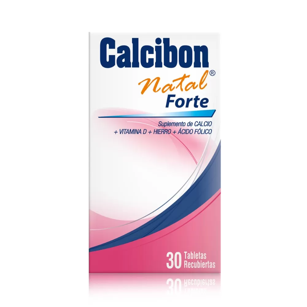 CALCIBON NATAL FORTE 30 TBS - Imagen 1