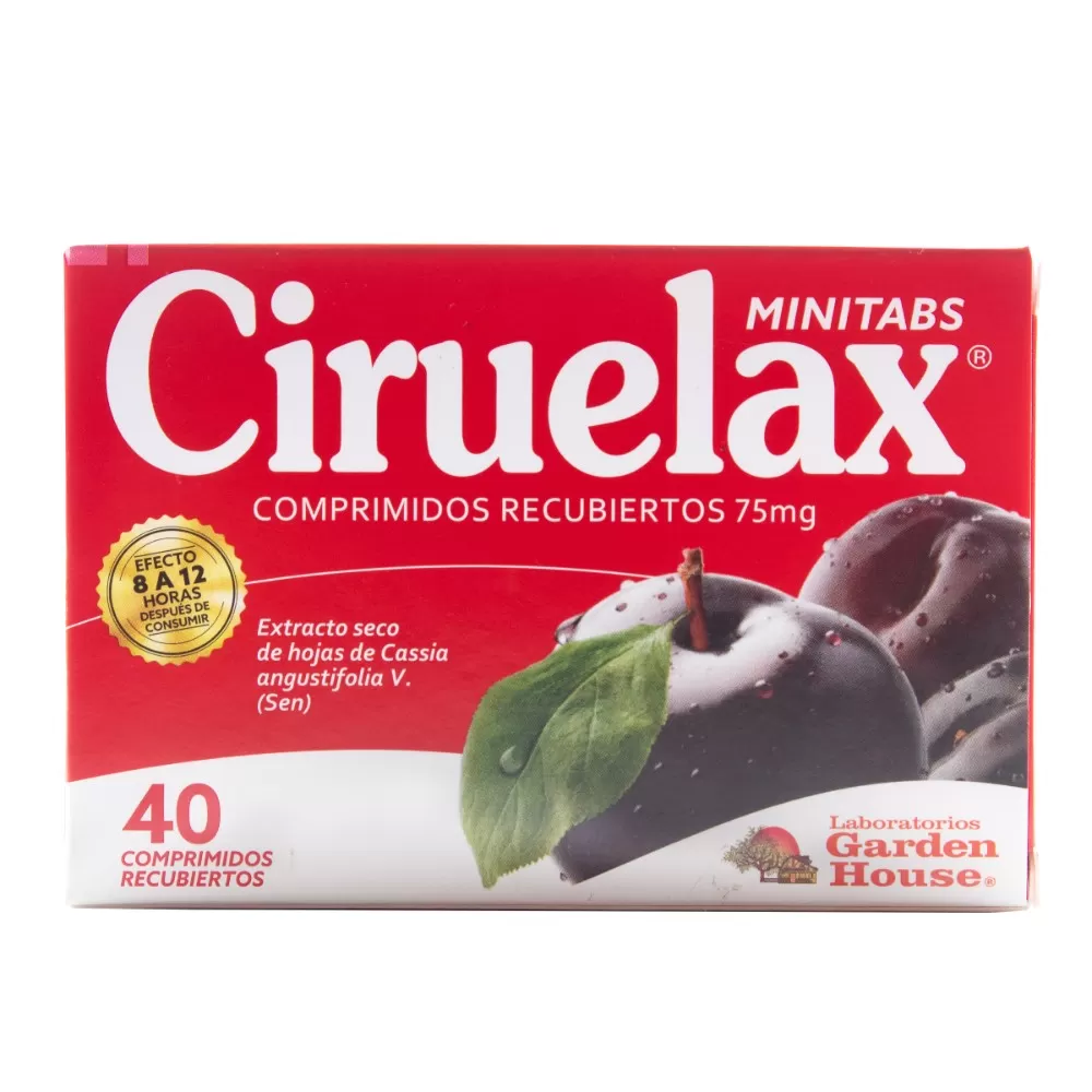 CIRUELAX MINITABS 40 COMPRIMIDOS - Imagen 1
