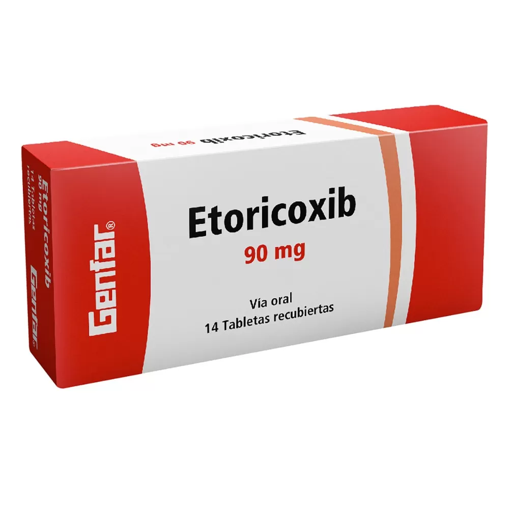 100023612.jpg ETORICOXIB 90 MG 14 TBS GF - Imagen 1