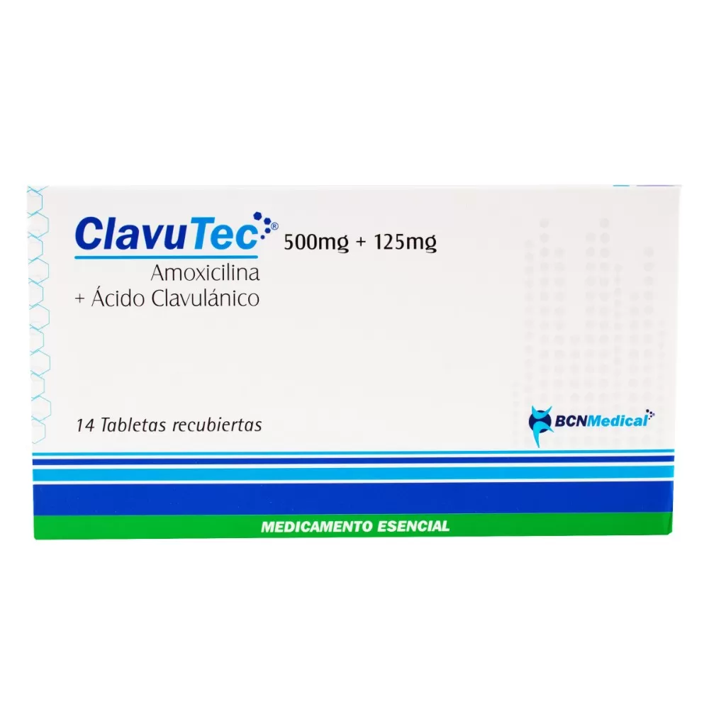 CLAVUTEC 500 MG 14 TABLETA - Imagen 1