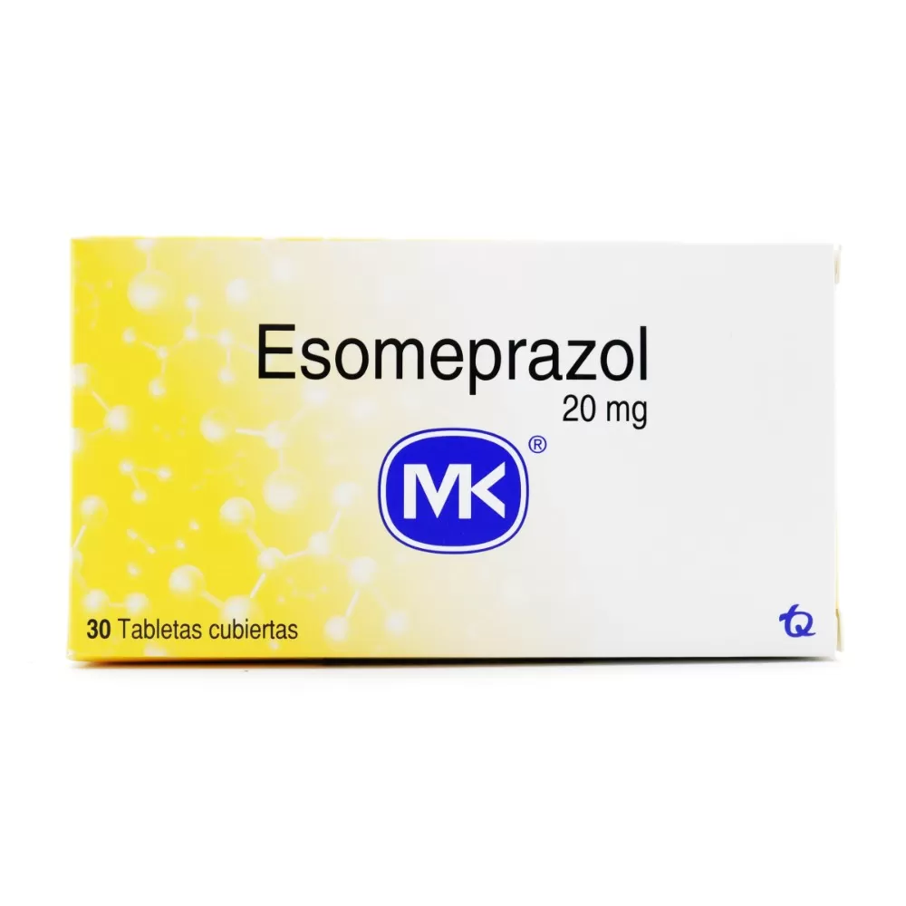 100024287.jpg ESOMEPRAZOL 20 MG 30 TBS MK - Imagen 1