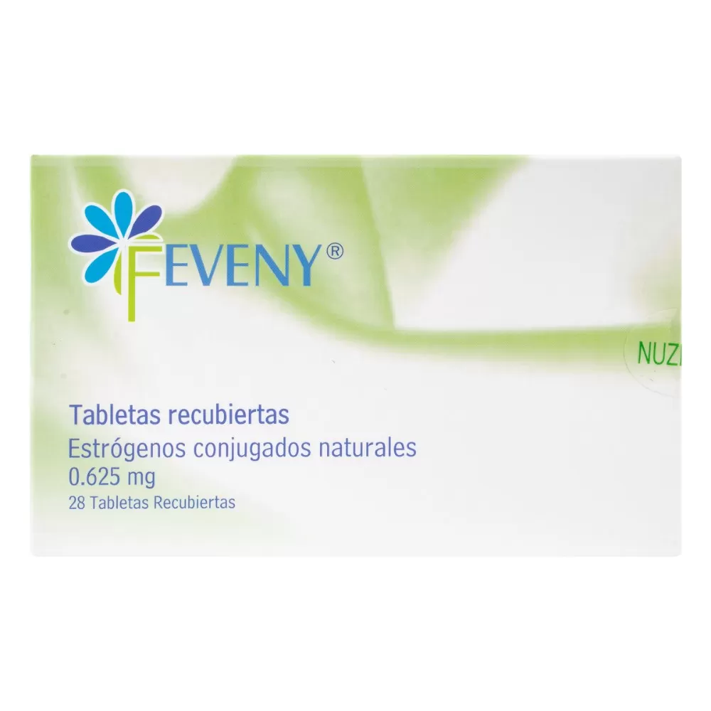 100024483.jpg FEVENY 0.625 MG 28 TBS - Imagen 1
