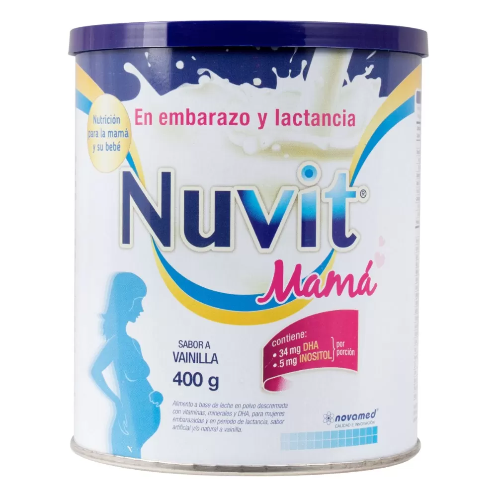 NUVIT MAMA VAINILLA 400 GR - Imagen 1