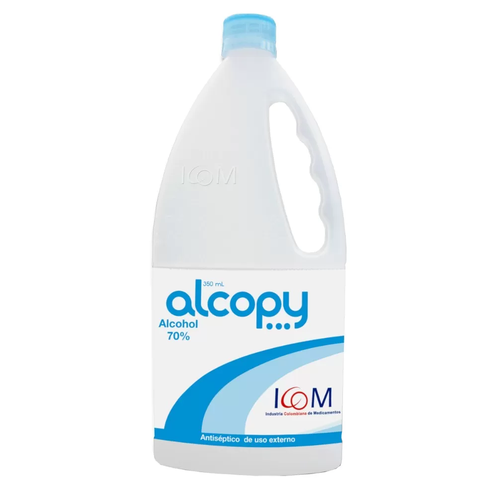 ALCOHOL ANTISEP. ALCOPY 350 ML UND - Imagen 1