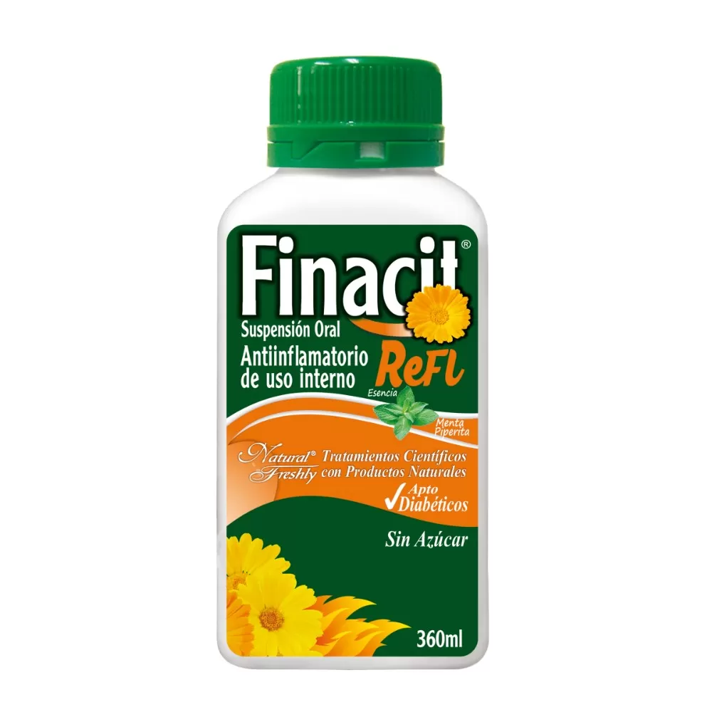 FINACIT REFLU CALENDULA 360 ML NF - Imagen 1