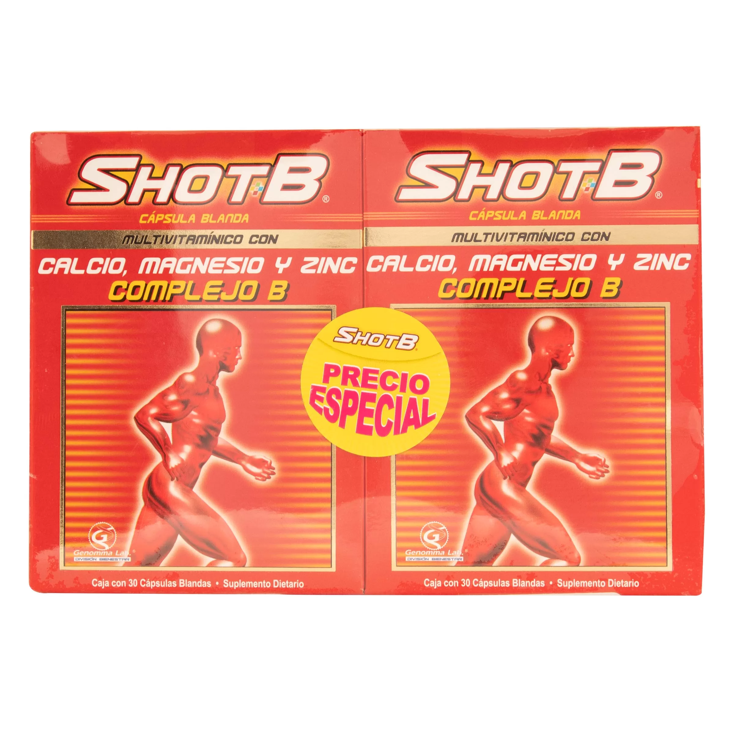 100025174.jpg 2 SHOT B 30 CAPSULAS PRECIO ESP - Imagen 1
