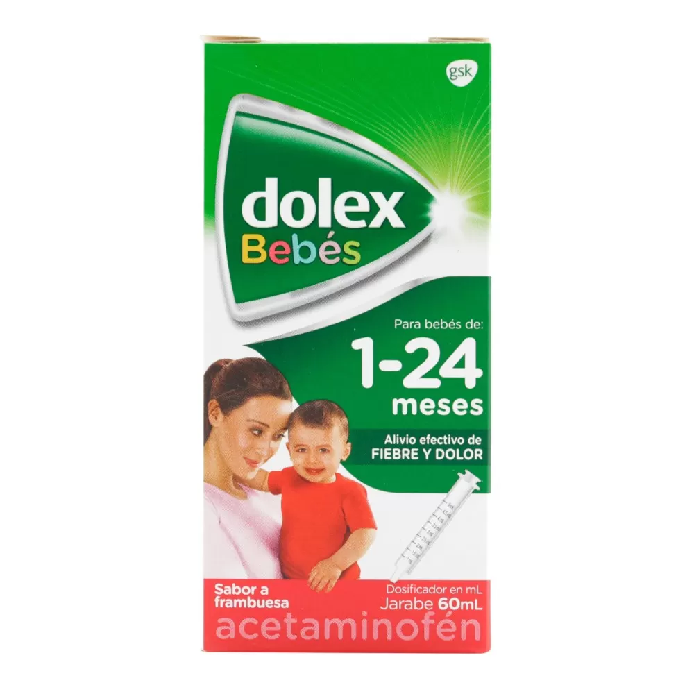 DOLEX BEBES 60 ML JARABE - Imagen 1