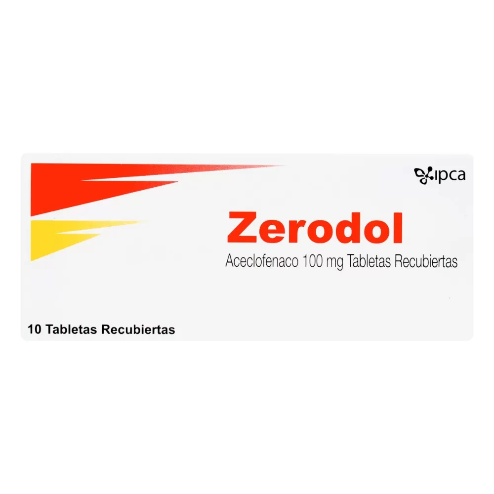 ZERODOL 100MG 10 TABLETAS - Imagen 1