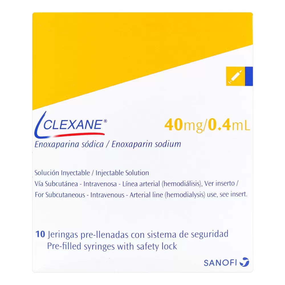CLEXANE 40M/0.4ML J/PRE - Imagen 1