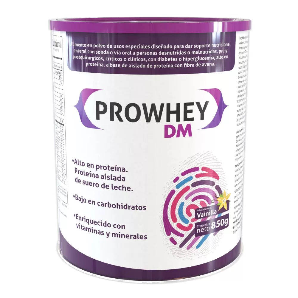 PROWHEY DM VAINILLA 850 GRAMOS - Imagen 1